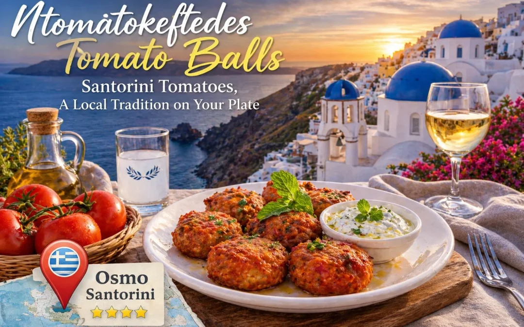 Santorini Tomato Fritters (Ntomatokeftedes): A True Taste of the Island